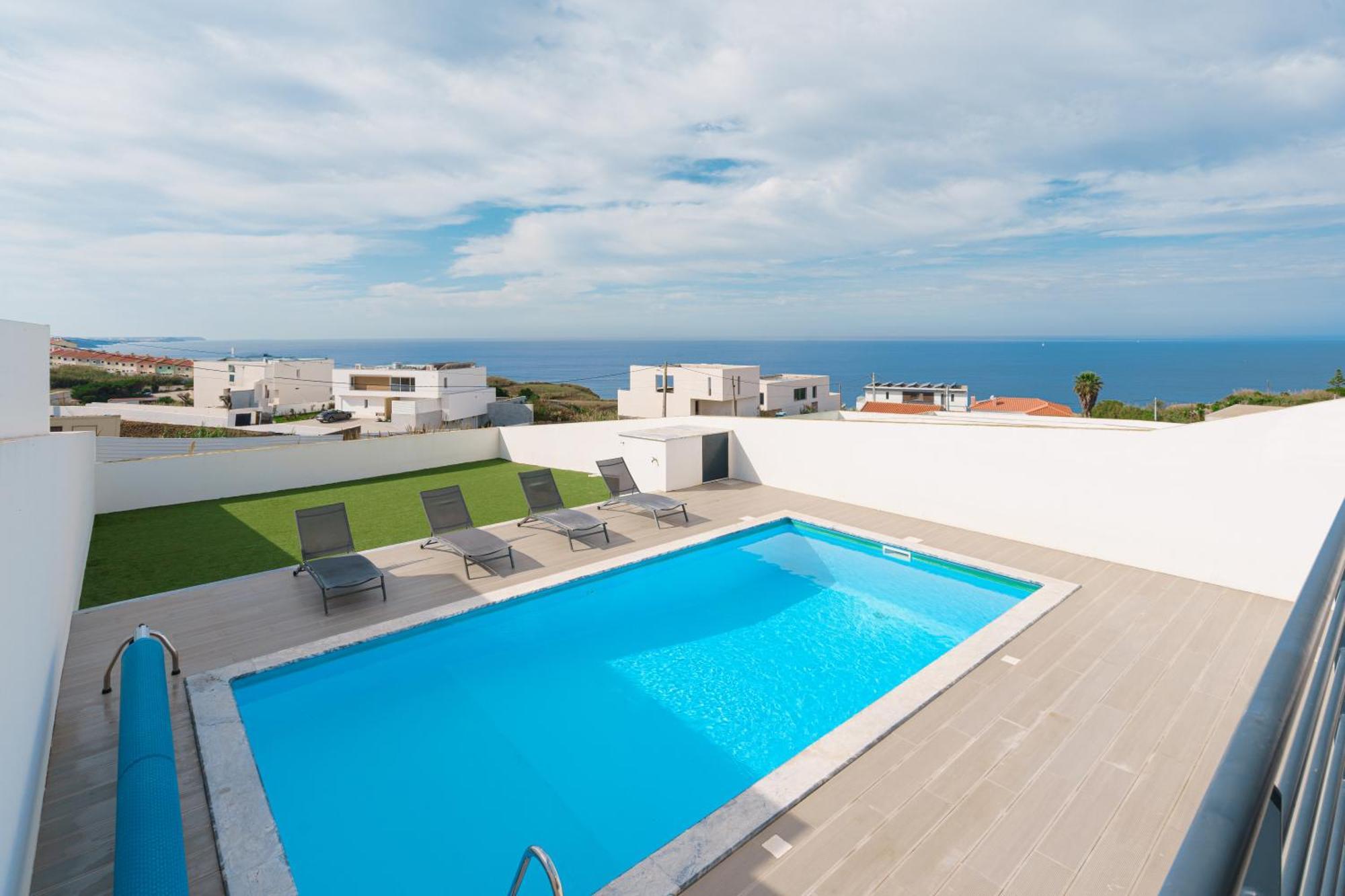 Silver Villa With Ocean View Lourinha  Bagian luar foto